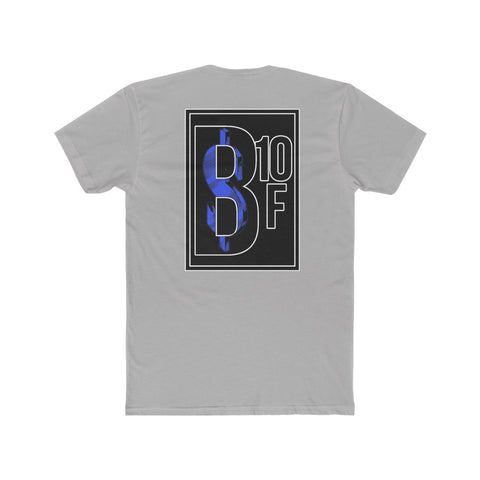 PRINT MONEY BLUE SHORT SLEEVE