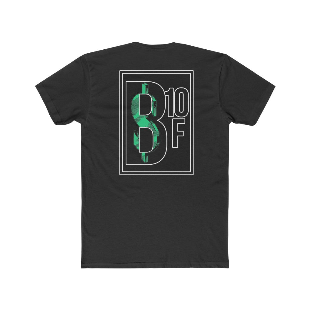 PRINT MONEY GREEN SHORT SLEEVE