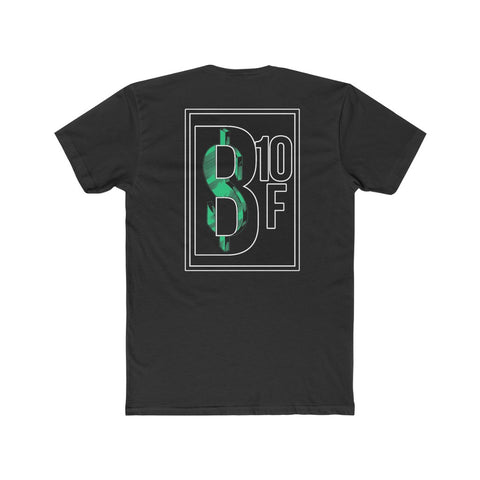 PRINT MONEY GREEN SHORT SLEEVE