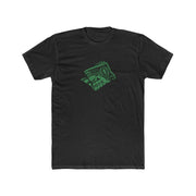 PRINT MONEY GREEN SHORT SLEEVE