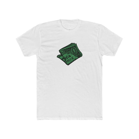 PRINT MONEY GREEN SHORT SLEEVE
