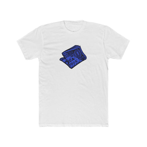 PRINT MONEY BLUE SHORT SLEEVE