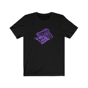PRINT MONEY PURPLE SHORT SLEEVE