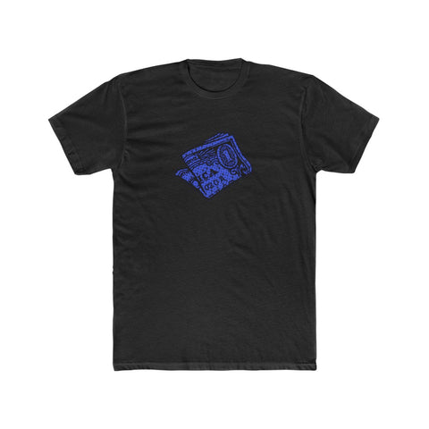 PRINT MONEY BLUE SHORT SLEEVE