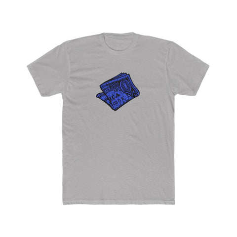 PRINT MONEY BLUE SHORT SLEEVE