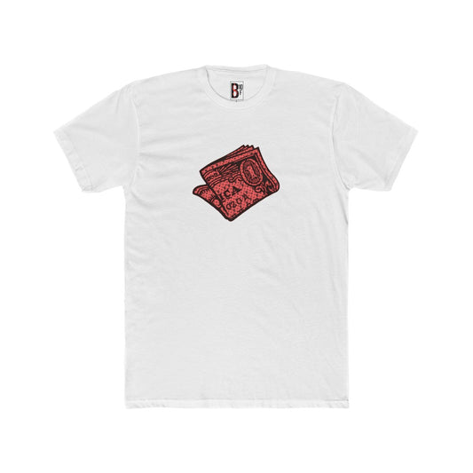 PRINT MONEY RED SHORT SLEEVE